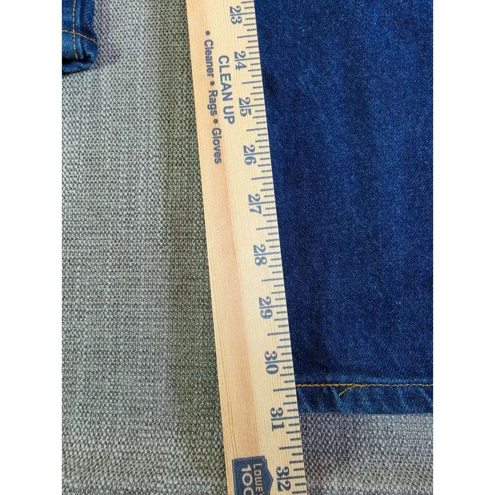 Levi's 509 Jeans Mens 34/32 Blue Orange Tab Straight Leg‎ Made in USA Vintage
